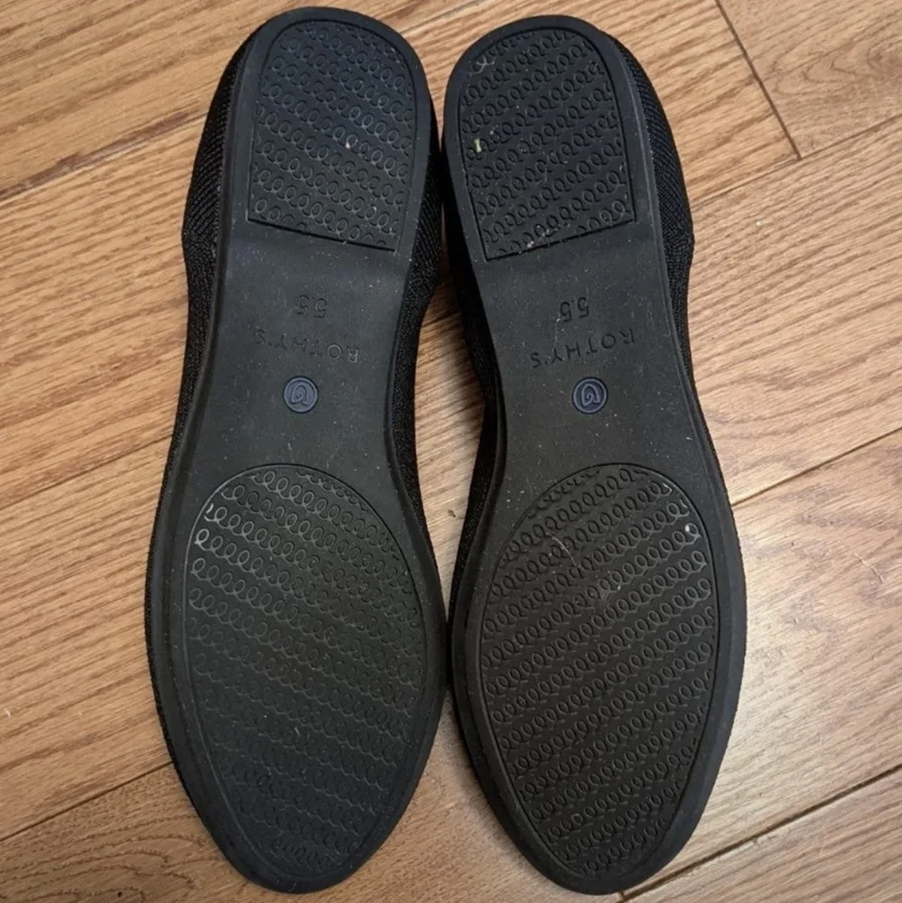 Rothy's Black Loafers - Picture 2 of 3